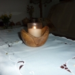 U�at� miska z dubov�ho d�eva jako sv�cen